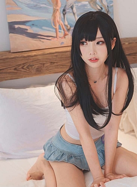 风之领域 0190 [40P] 长发 吊带 短裙 - 图屋屋