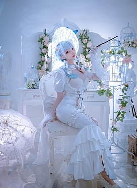 小野寺地瓜 - NO.011 纯白魔女 [15P] - 图屋屋