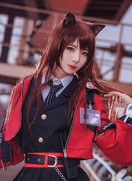 弥音音 - NO.17 明日方舟 天火 [14P] - 图屋屋