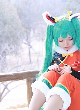 斯文文文文 - NO.12 双马尾初音未来 [8P] - 图屋屋